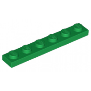 Plaat 1x6 Green